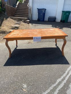 FREE Solid Wood Dining Table
