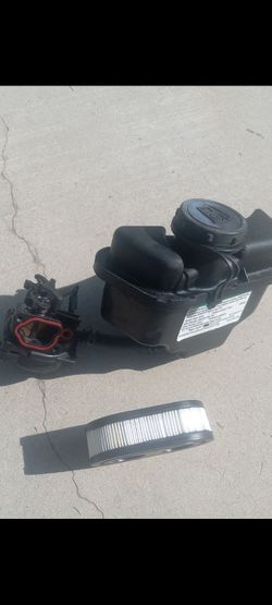 Mower Carb,Tank,and Air Filter