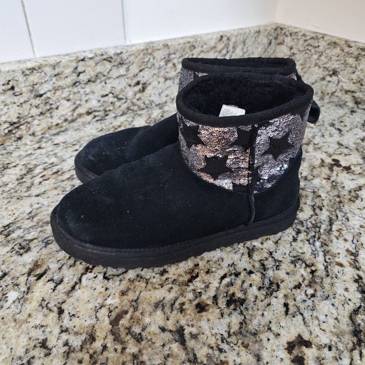 UGG Classic Mini Star Sequin Boots