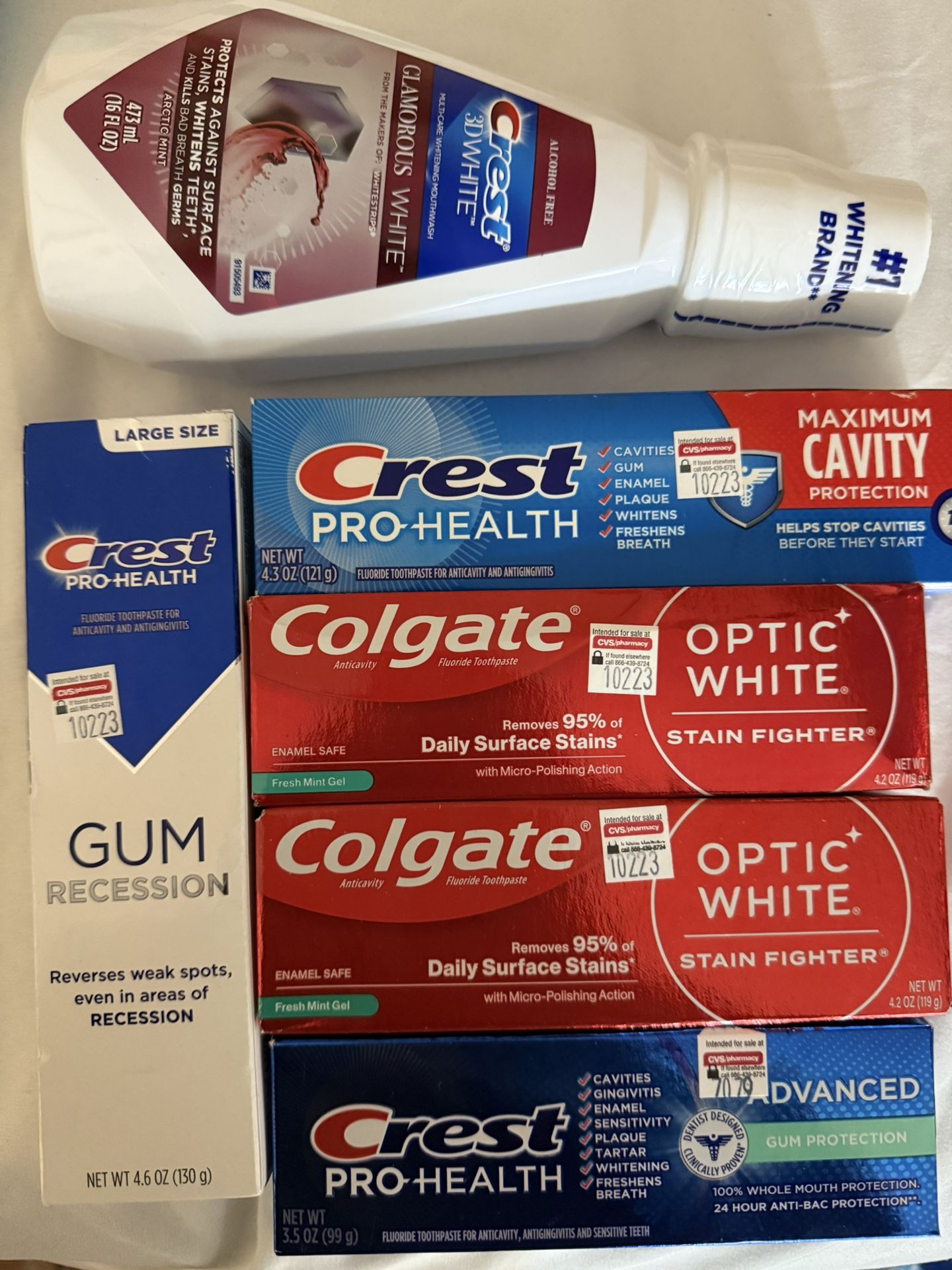 Toothpaste And Mouthwash Set