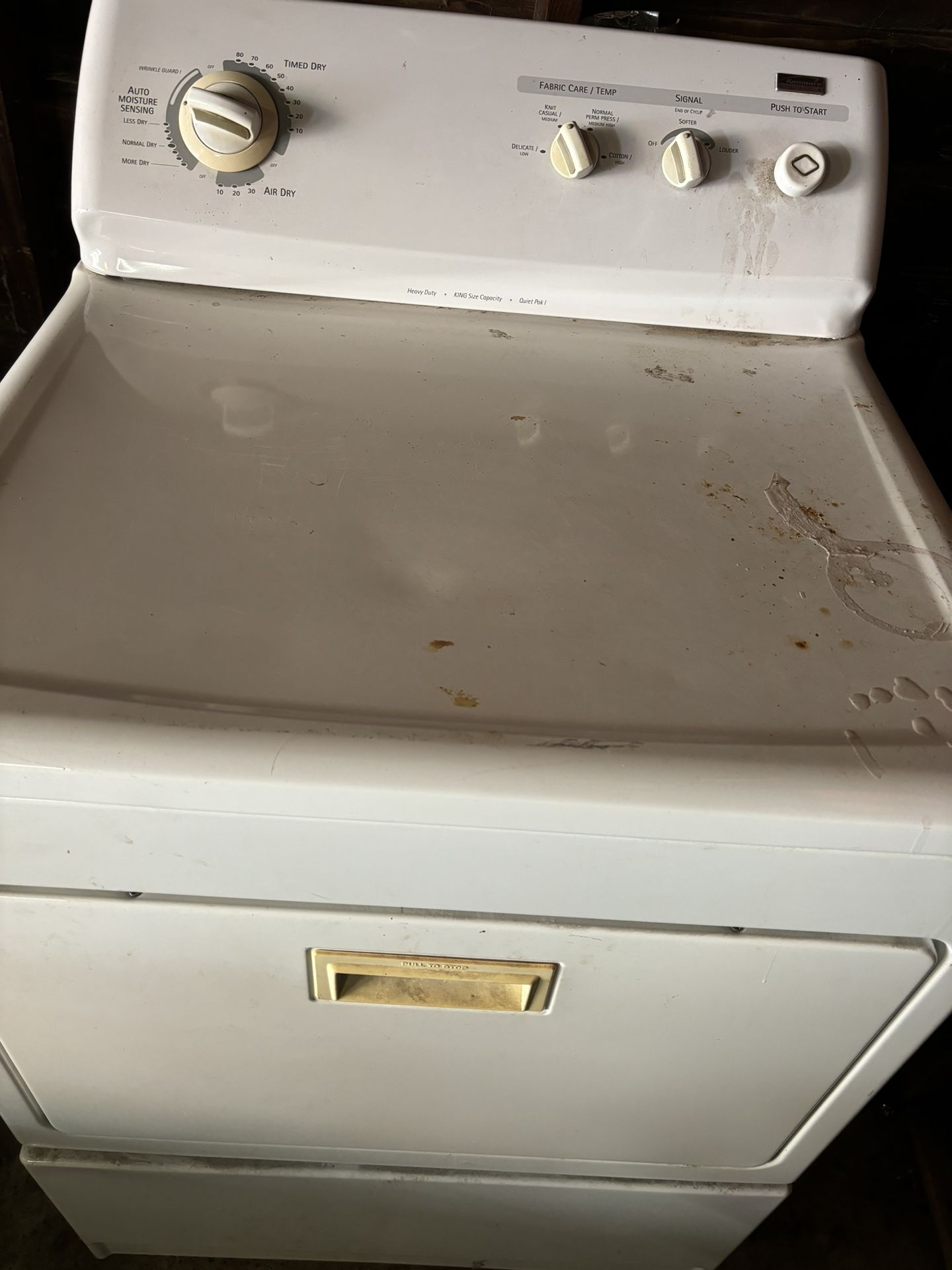 Kenmore dryer