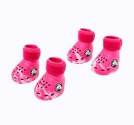 *NEW* Crocs X BarkBox - Pink Large Shoes for dogs (Retail: $50)