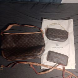 Louis Vuitton Delieghtful Mm Bag Great Condition 