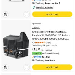 Pit boss Pro Beige Cover 