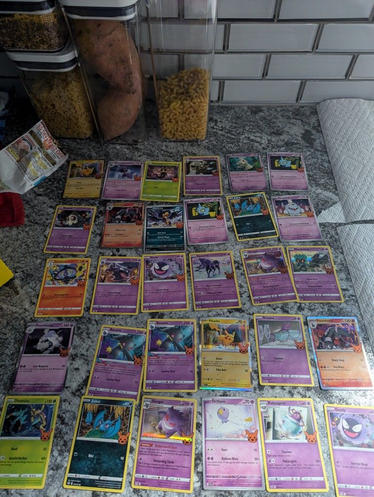 30 Pokemon cards for $2.25 [Trick or Treat]