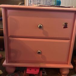 Wood Drawer For Little Girls Storage