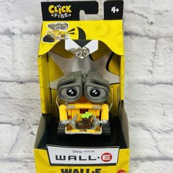Disney Pixar Click Figs WALL-E 3" Action Move Click to Change Figure 2 Poses NEW