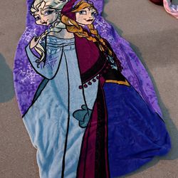 Frozen Elsa And Sister Twin Bed Cover