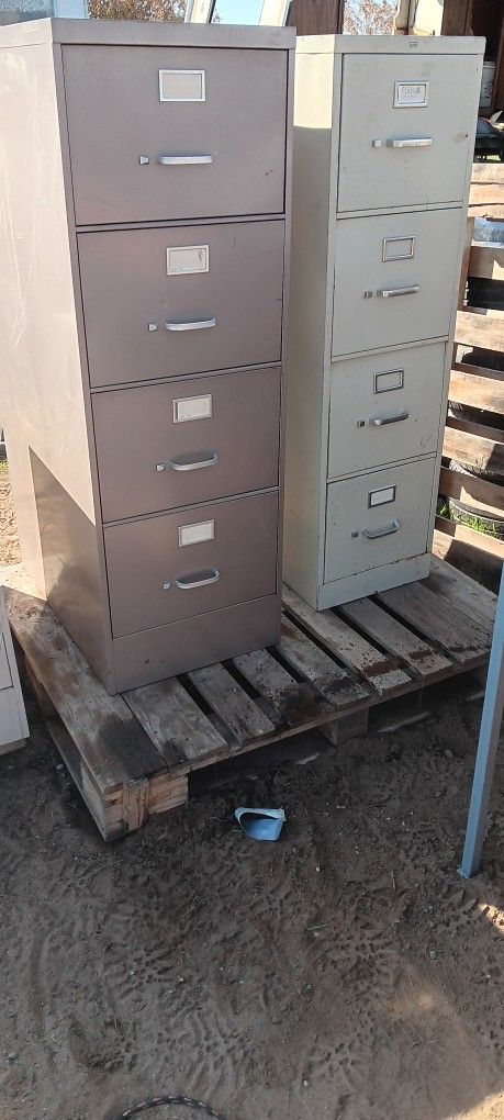 ART METAL VINTAGE FILE CABINETS