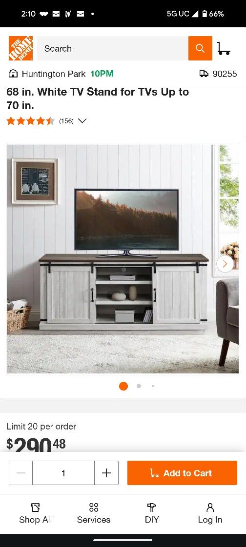 Brand New Festivo TV Stand (Never Opened)