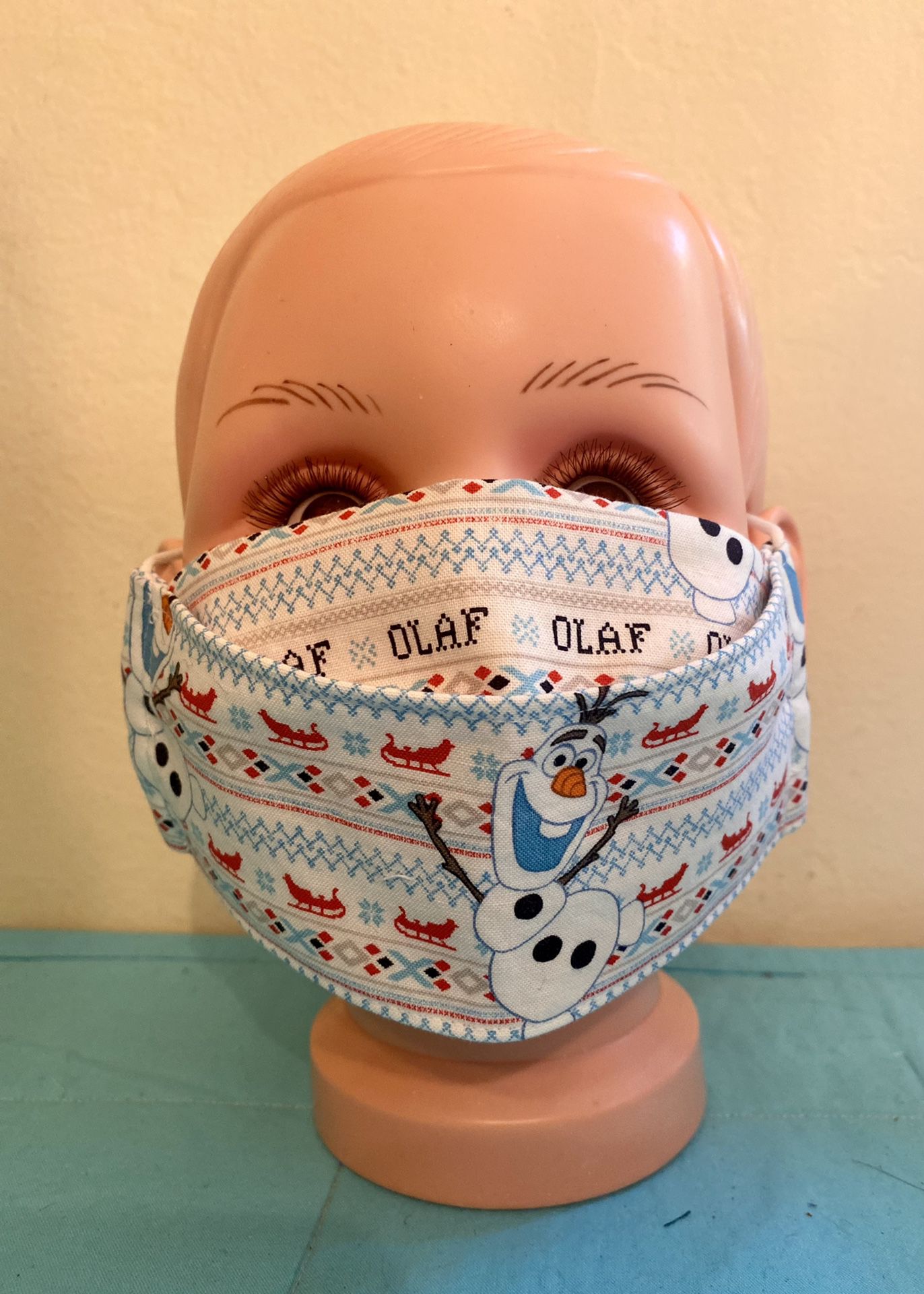 Disney Olaf Kid Size 3D Face Mask 