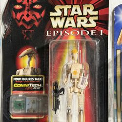Hasbro Star Wars Episode I OOM-9 with Blaster, Binoculars, CommTech Chip