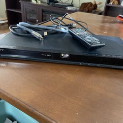 Sony Blu-Ray Player. Never Used. Complete With Books And Hardware.