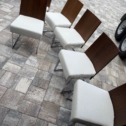 Modern Dining Chairs x6