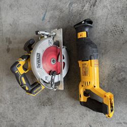 Dewalt XR Skill Saw and Saw Saw 