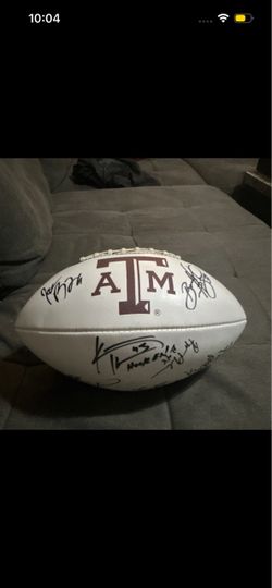 Texas A&M college football signed