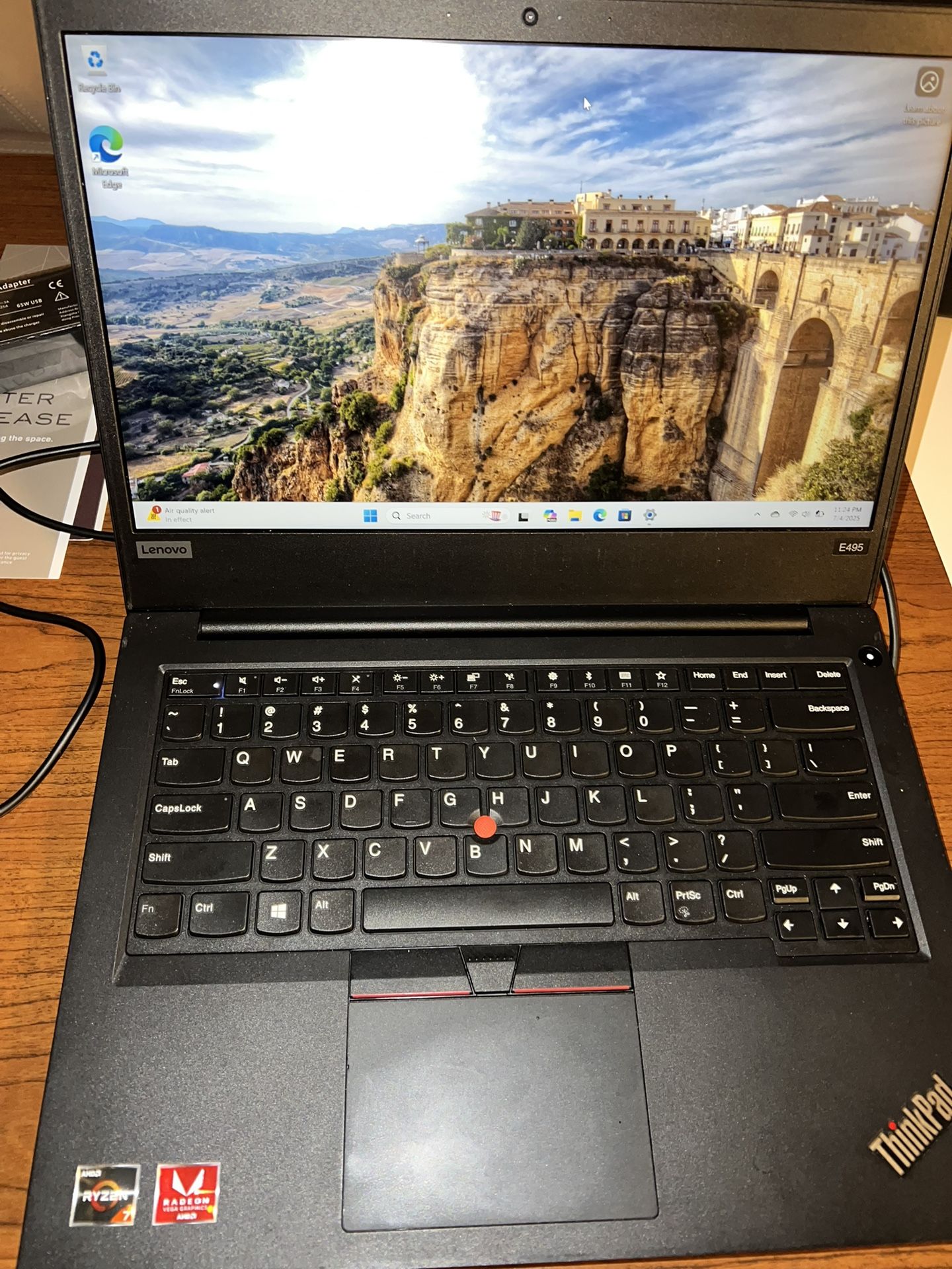 Lenovo Laptop (ryzen 7)