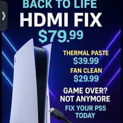 PS5 HDMI Replace