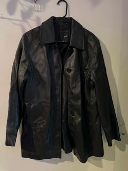 JLC NY genuine leather coat