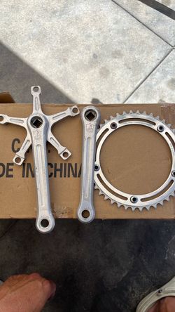 Campagnolo crank and chain ring