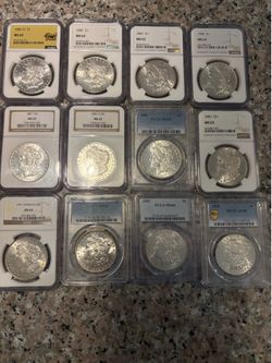 Graded Morgan Dollars