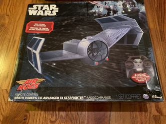Air Hogs Star Wars Remote Control Darth Vader Tie Advanced X1