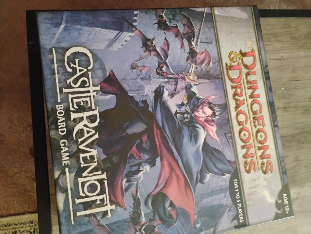 Dungeons and Dragons board games. Both are complete and in great shape.$25 each