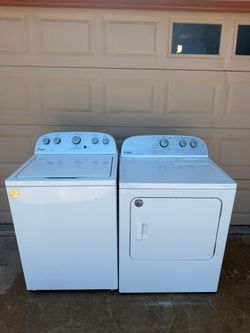 Whirlpool Washer And Dryer in good condition. Free delivery and installation