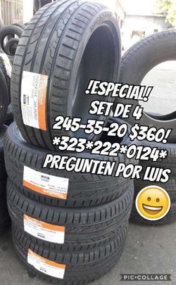 Tires/llantas