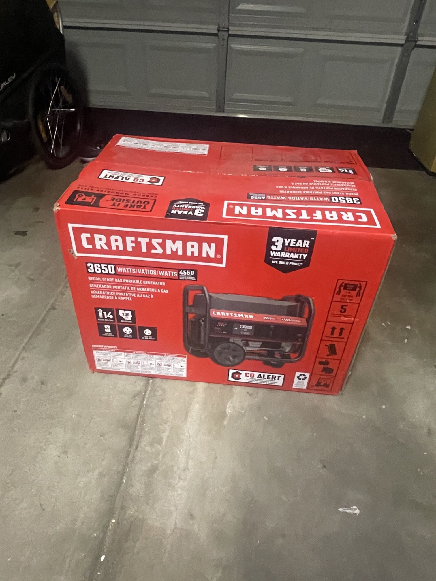 New Craftsman Generator