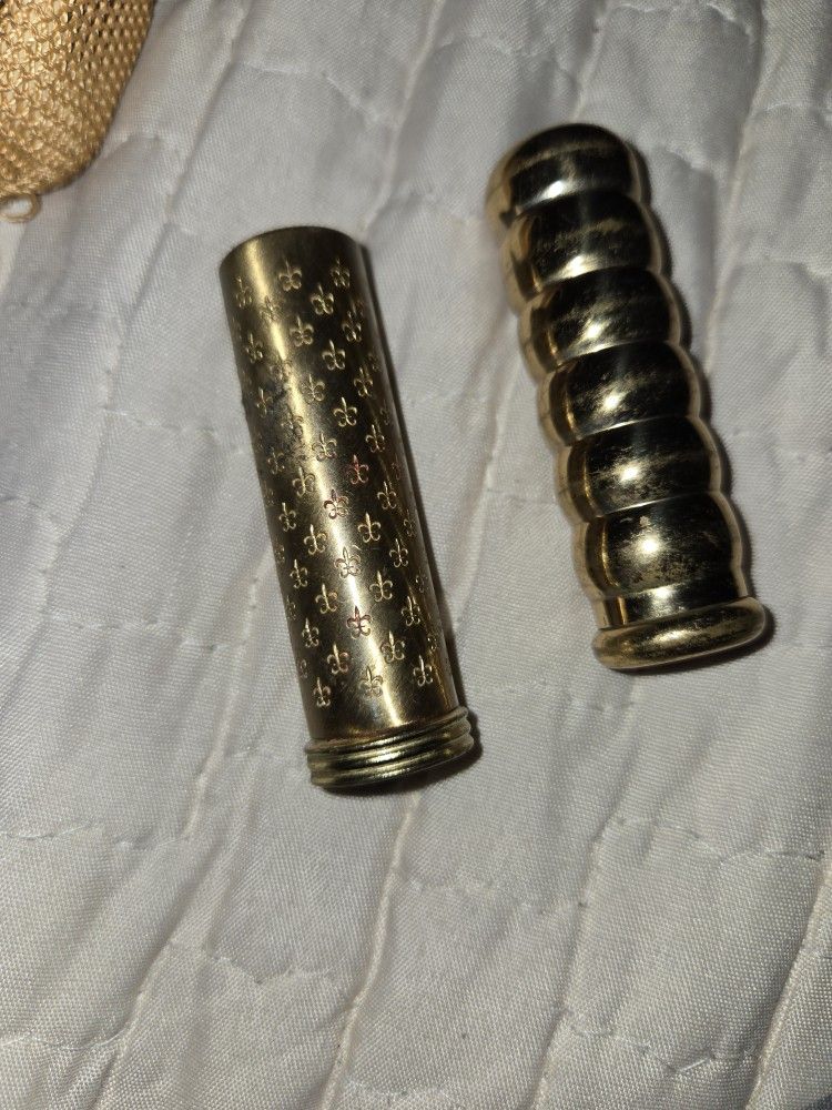 Vintage Perfume Bottle AN Vintage Lipsticks Selling Together SEE ALL Pics NO Flaws