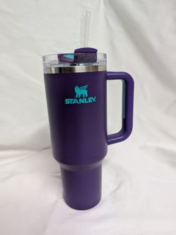 Purple Stanley 40 oz tumbler