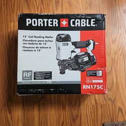 PORTER-CABLE RN175C 15-Degree Coil Roofing Nailer Roofing Gun

