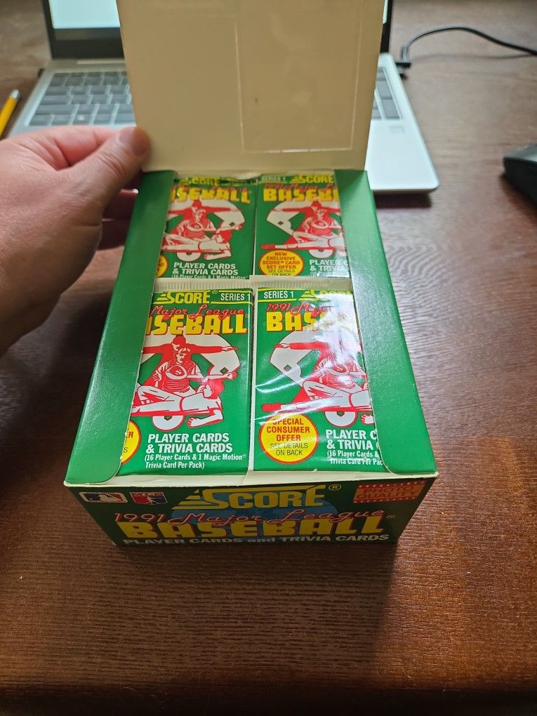 1991 Score Unopened Box