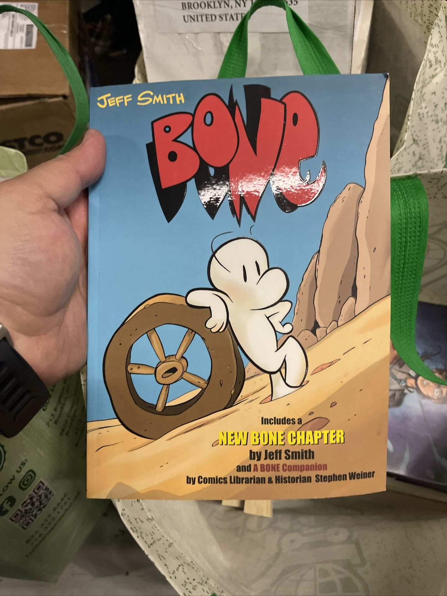 BONE: CODA 25TH ANNIVERSARY SPECIAL BONE COMPANION TPB by Jeff Smith SEALED!