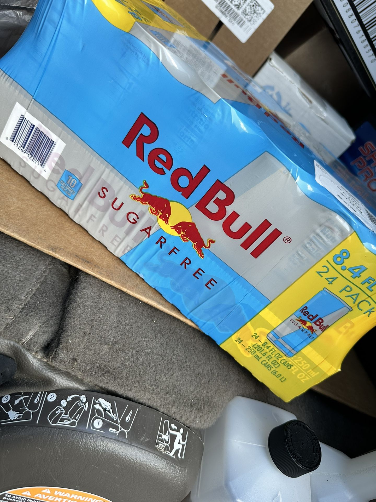 24 Pack of Sugar Free RED BULL