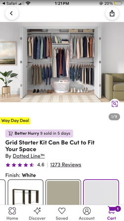 Closet System brand new- unopened box