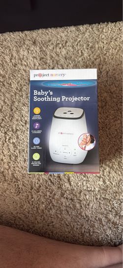 Baby soothing projector