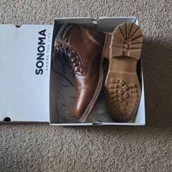 Sonoma Sheldon Men's Ankle Boots -12 Wide  Brown 