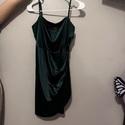 Green Mini Dress 
