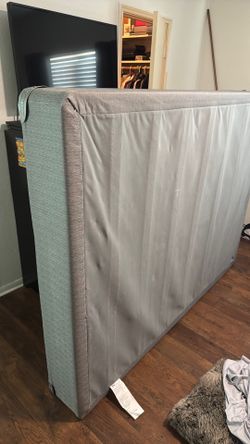 Gray Queen Size Box Spring