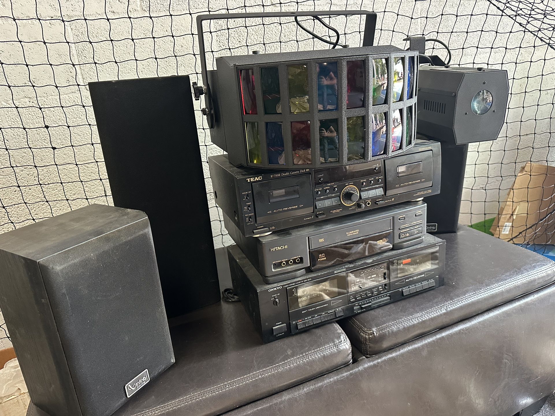 New LIGHTING/Audio/Fog machines speakers etc for DJ events parties over $1800 venue asking $350 Obo