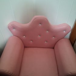 Kids princess love seat