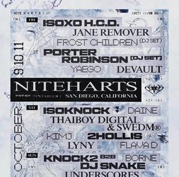 Niteharts single day tickets