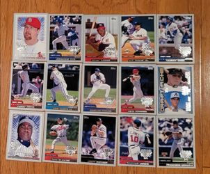 Topps 2000 Baseball Cards Lot of 15