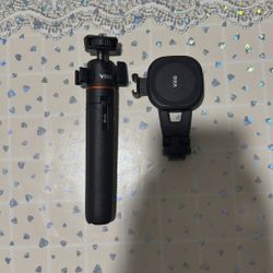 VRIG Handheld Mini Tripod + MagSafe Phone Mount + Cold Shoe (Vlogging Setup)