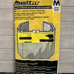 3-pack of MULTI FIT Replacement Dust Bags - Fit Most 10-14 Gallon Shop-Vac Wet/Dry Vacs - New In Bag