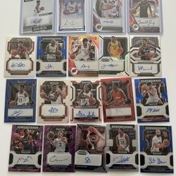 Autographed Basketball Cards