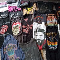 Rock Band Tshirts 16 For Adults And 8 For Kids