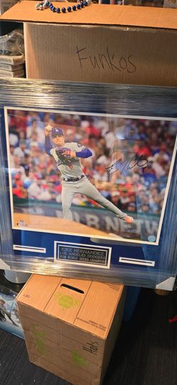 Kiké Hernandez Signed Frame